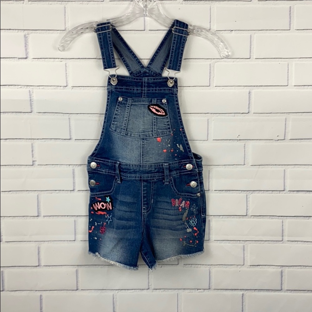 Girls Short Overalls